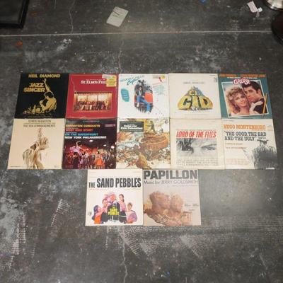 Lot Of 12 Motion Picture Soundtrack Vinyls