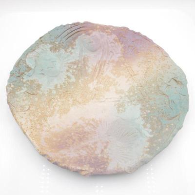 Handmade Sand Cast Ceramic Dish