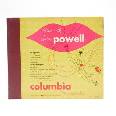 1949 Date With Jane Powell Vinyl Collection, Columbia Masterworks