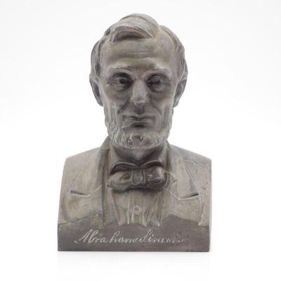 Vintage Abraham Lincoln Bust Coin Bank