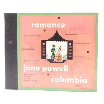 1948 Jane Powell Romance Vinyl Collection, Columbia Records