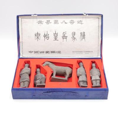 Terracotta Warriors of Qin Dynasty 5pc Set