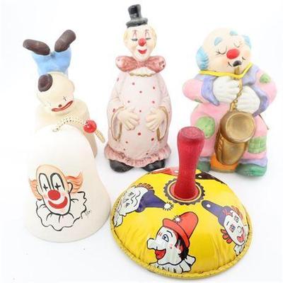 Lot Of Five Clown Bells ft. Jasco, Sandstone Creation, Kirchhof + More