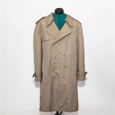 1970's London Towne Men’s Long Trench Coat with Belt