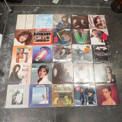 Lot Of 25 Assorted Vinyl Records