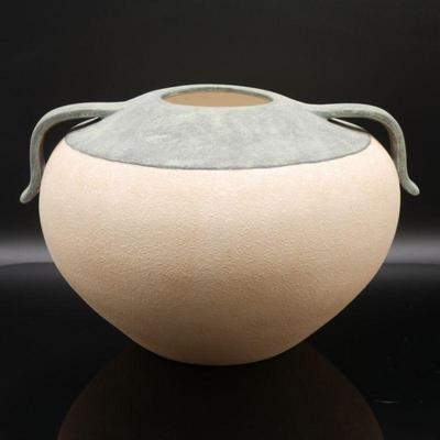 Large Decorative Ceramic Vase w/Stand