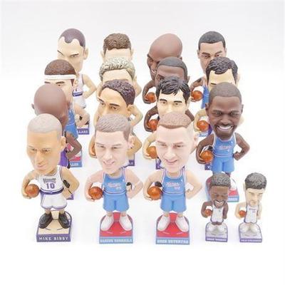 Sacramento Kings Bobbleheads (Lot of 17)
