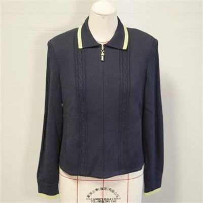 St. John Sport Navy Blue Pantsuit Women's Size M/10