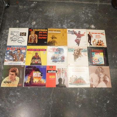 Lot Of 15 Motion Picture Soundtrack Vinyls
