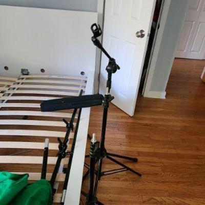 Green Screen & Microphone stand