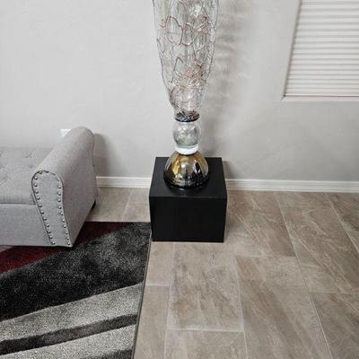 Glass Sculpture Vase