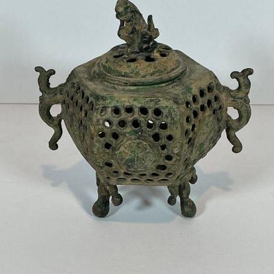 Bronze incense burner - 40's