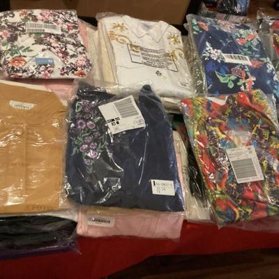 New, unopened women's apparel