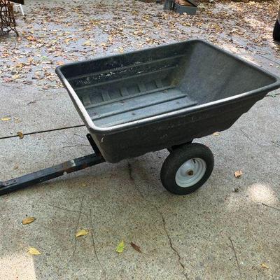 Lot 059-GAR: Towable Garden Cart

Features: Ready to hitch to your lawn tractor, this garden cart will make you a true backyard weekend...