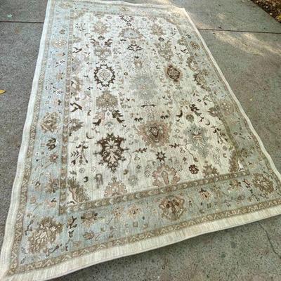 Lot 054-GAR: Karastan “Euphoria” Large Area Rug

Features: 
•	Machine-woven
•	Made of 100% Triexia fabric
o	Think of it is a blend...