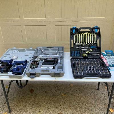 Lot 069-GAR: Cool Tool Trio

Includes: 
•	Channel Lock 187-piece Mechanic’s Tool Set in carrying case (Excellent pre-owned condition)
•...