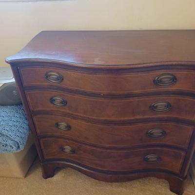 Mahogany chest