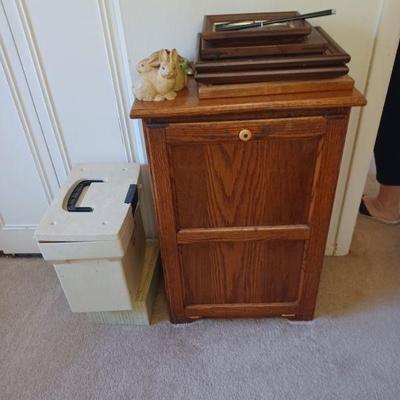 Wood cabinets 