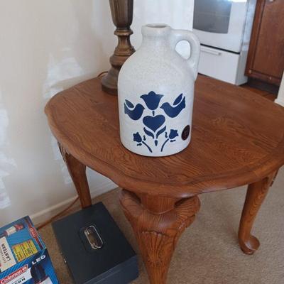 Jug and lamp table
