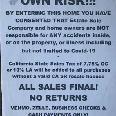 Estate sale photo