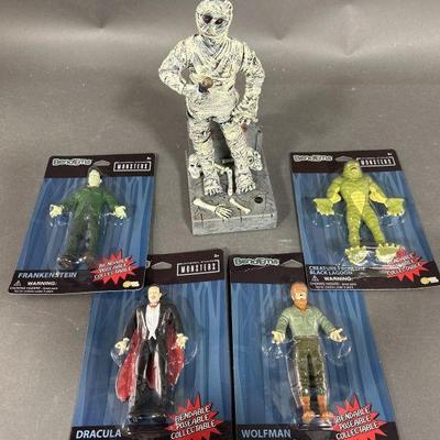 Lot 82 | NIB Bend-Ems Monsters & BO Mummy
