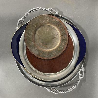 Lot 378 | Vintage Brass Platters and More
