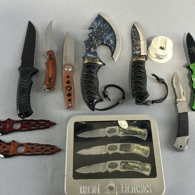 Lot 164 | Various Knifes, Knife Sets, & More
