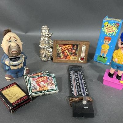 Lot 55 | Vintage Coun Banks, Cards, Wee Wee & More
