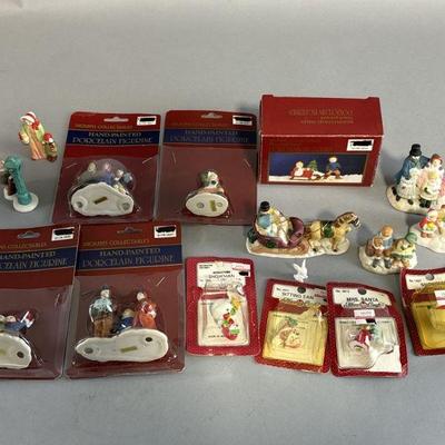 Lot 332 | Vtg Lefton Figures, Dickens Collectables, & More
