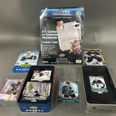 Lot 94 | Upper Deck 07-08’ Player Cards & Folder Sleeves
