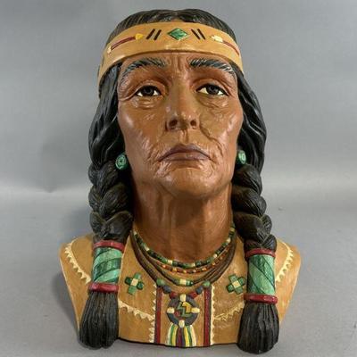 Lot 62 | Vintage Native American Statue
