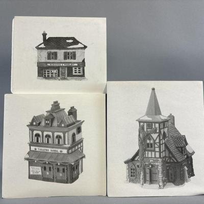 Lot 345 | Dept. 56 Dickens Village Buildings
