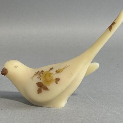 Lot 303 | Fenton Hand Painted Glass Bird
