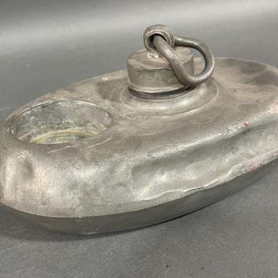 Lot 361 | Antique Pewter Bed Warmer
