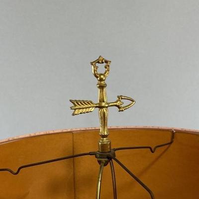 Lot 52 | Vtg Cream Flower Lamp
