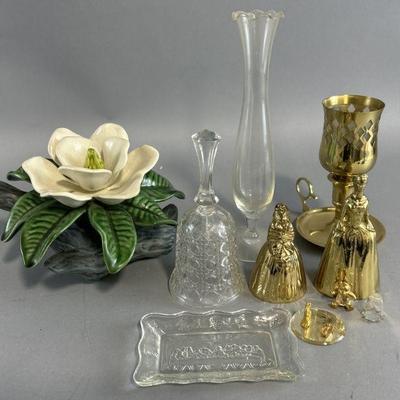 Lot 201 | Vintage Home Decor: Bells, & More
