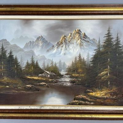 Lot 271 | Large Vintage Signed & Framed Oil Painting
