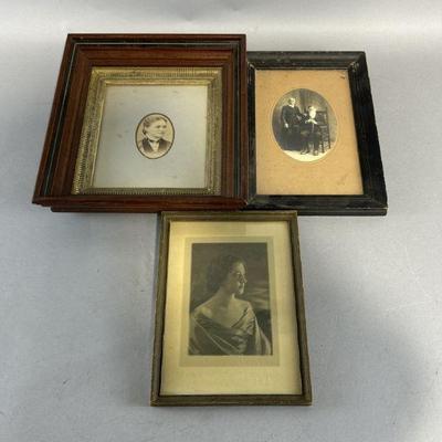 Lot 394 | Vintage Framed Photos
