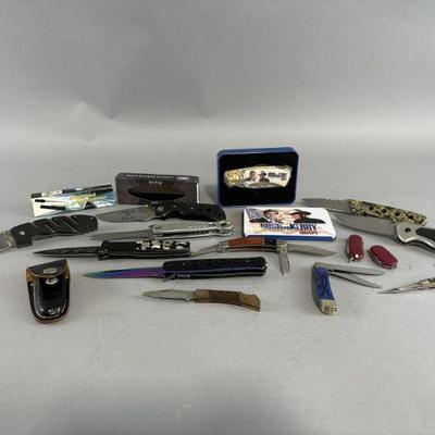 Lot 167 | Various Pocket Knives & More
