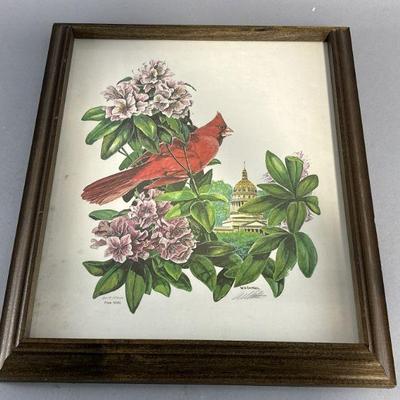 Lot 198 | Signed & Numbered Framed Bird Artwork
