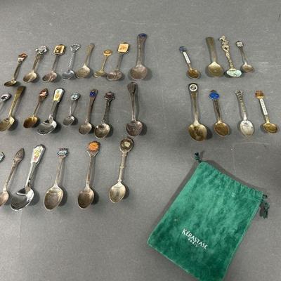 Lot 120 | Vintage Sterling Silver Spoons & More
