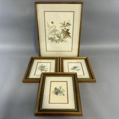 Lot 317 | Four Animals In Nature Prints
