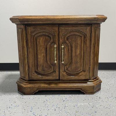 Lot 316 | Heavy Duty Wood TV or Night Stand Table

