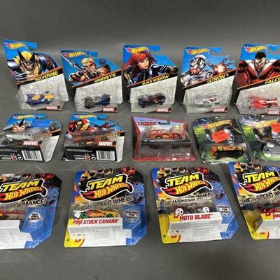 Lot 128 | ‘10-‘15 Hot Wheels Marvel, Halloween Cars & More
