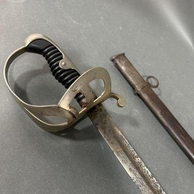 Lot 35 | Antique WK&Co. Sword and Metal Sheath

