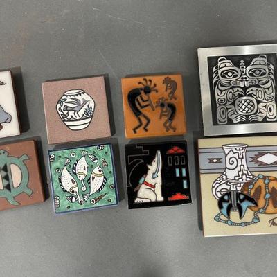Lot 396 | Vintage Anke and Teissedre Tiles and More
