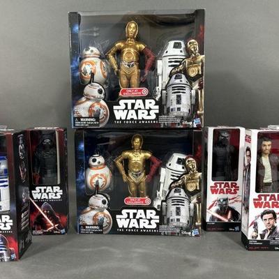 Lot 148 | NIB 7 2015/17 Star Wars Force Awakens & More
