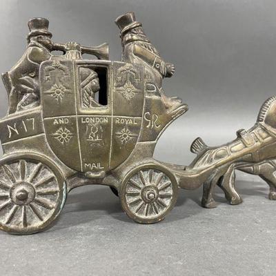 Lot 357 | Vintage Cast Iron Stage Coach
