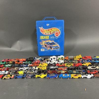 Lot 16 | HotWheels Carry Case & 1970s-2000s Hotwheels
