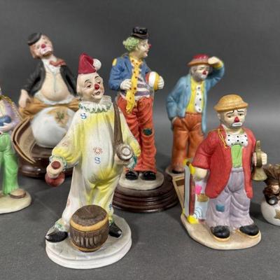 Lot 258 | Vintage Flambro Clowns
